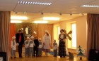 Kretingos M. Tiškevičiūtės mokykos atstovų teatrinė improvizacija "Vilkas ir ožiukai"